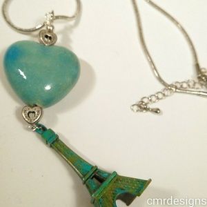 Eiffel Tower Handmade Necklace